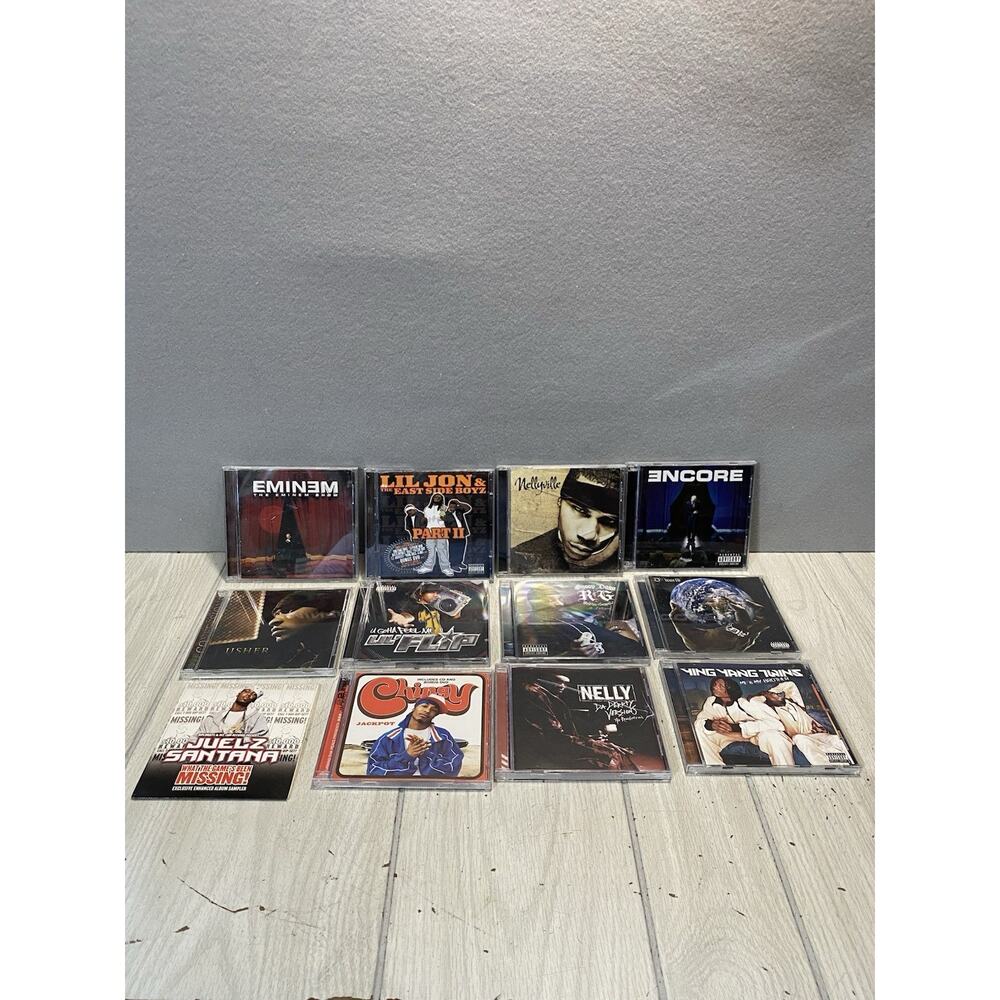 12 CD Lot Old School Hip Hop Rap Various Artists Compilations